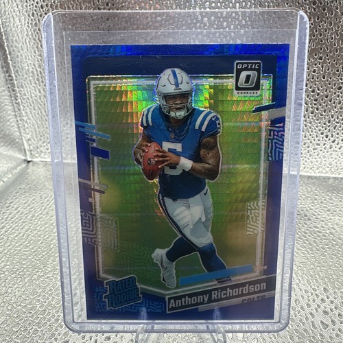 2023 Panini Donruss Optic - Rated Rookie Anthony Richardson #247 Purple Prizm - Bild 1 von 4