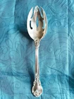 Vintage GORHAM STERLING SILVER "CHANTILLY" SERVING SPOON Pierced
