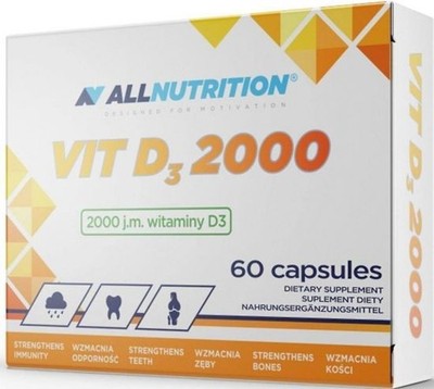 ALLNUTRITION Vit. D3 2000IU 60 capsules