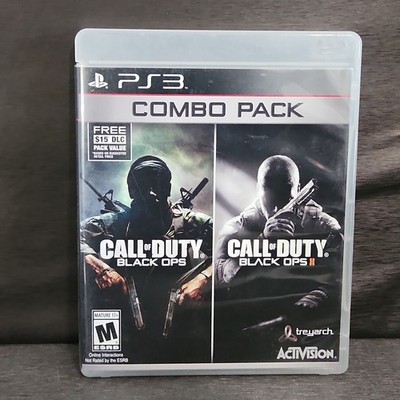 Call of Duty Black Ops 1 Black Ops II 2 Combo Pack PlayStation 3