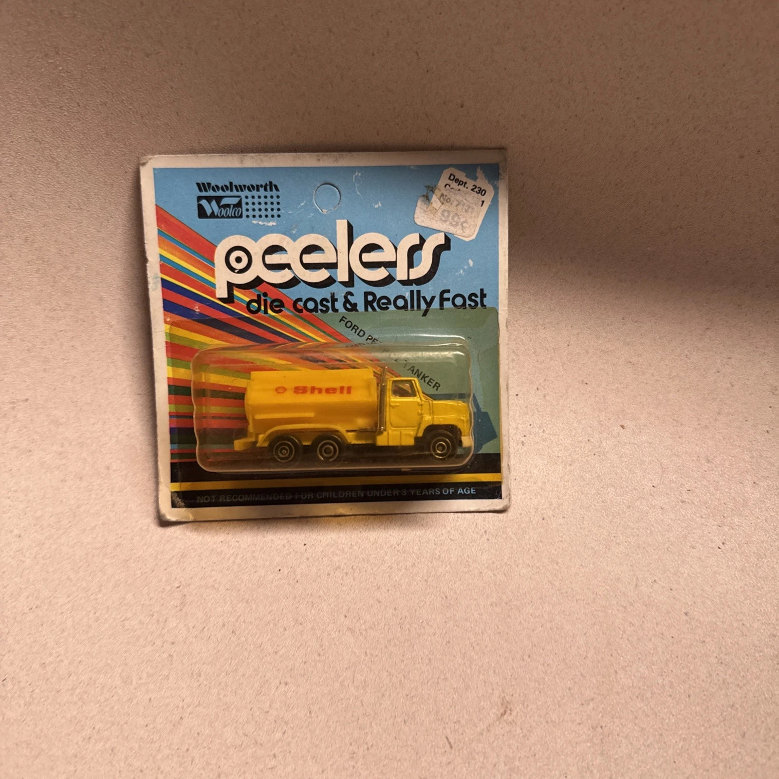 Vintage "RARE" Playart made for Woolworth/Peelers Ford Petrol Tanker