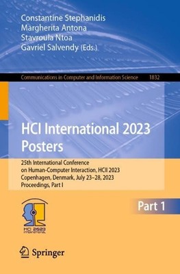 HCI International 2023 Posters: 25th International Conference on Human-Computer 