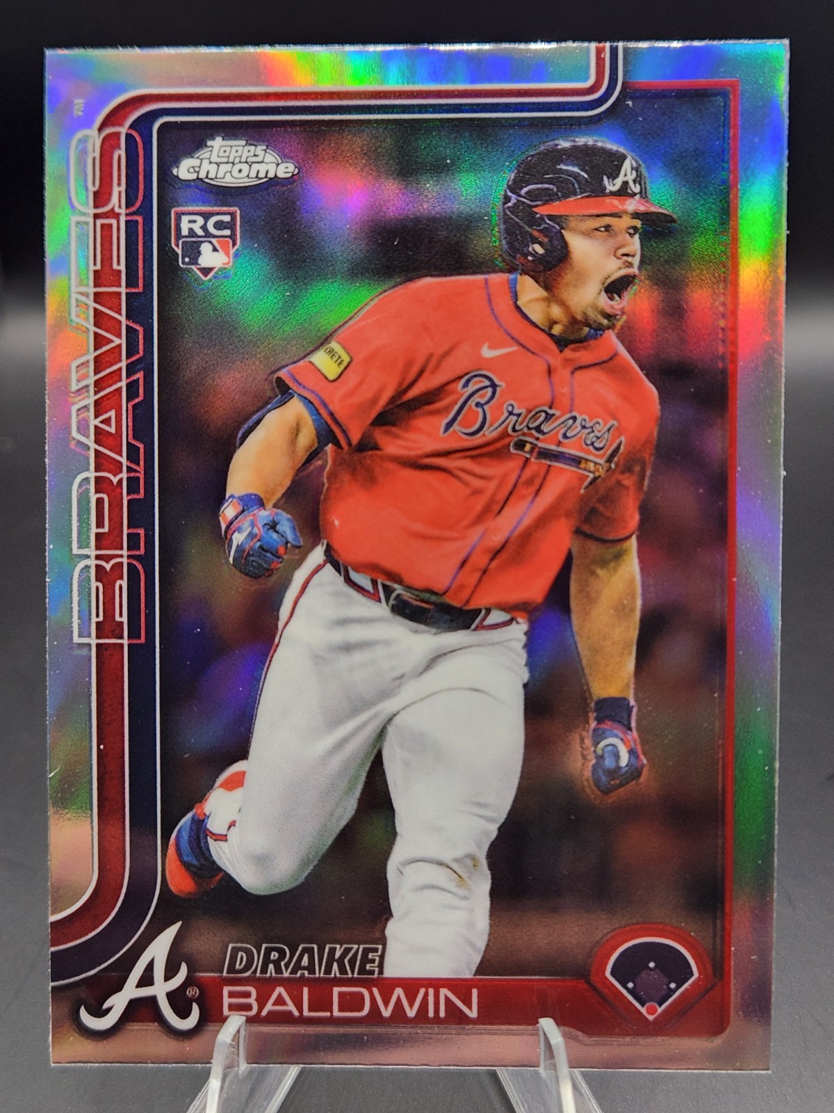 2025 Topps Chrome Update Drake Baldwin #USC96 Refractor Atlanta Braves RC