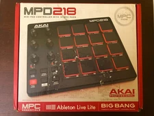 Akai Professional MPD218 MIDI Pad Controller w/ 16 MPC Pads  – New Open Box