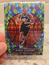 2020-21 Panini Mosaic Stained Glass Kawhi Leonard #7 Case Hit Clippers