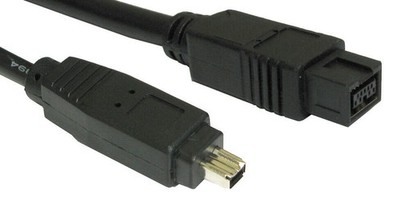 5m Firewire 800 Ieee 1394B Kabel 9 Pin Zu 4 Polig [005694]