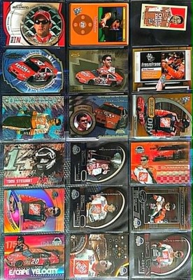 Tony Stewart 284 Ball Card Lot
