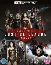 Zack Snyders Justice League Trilogy - 4K UHD Blu Ray Region free