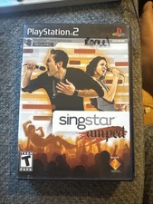 Singstar Amped Sony PS2, 2007 Complete  Tested  Authentic