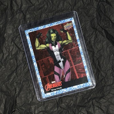 2023 UPPER DECK - AVENGERS - RED PARALLEL - SHE HULK 