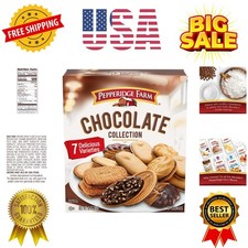 Chocolate Collection, 7 Cookie Varieties, 13-oz Box
