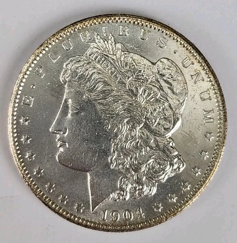 1904-O Morgan Silver Dollar  90% SILVER  $1 Coin New Orleans  AU