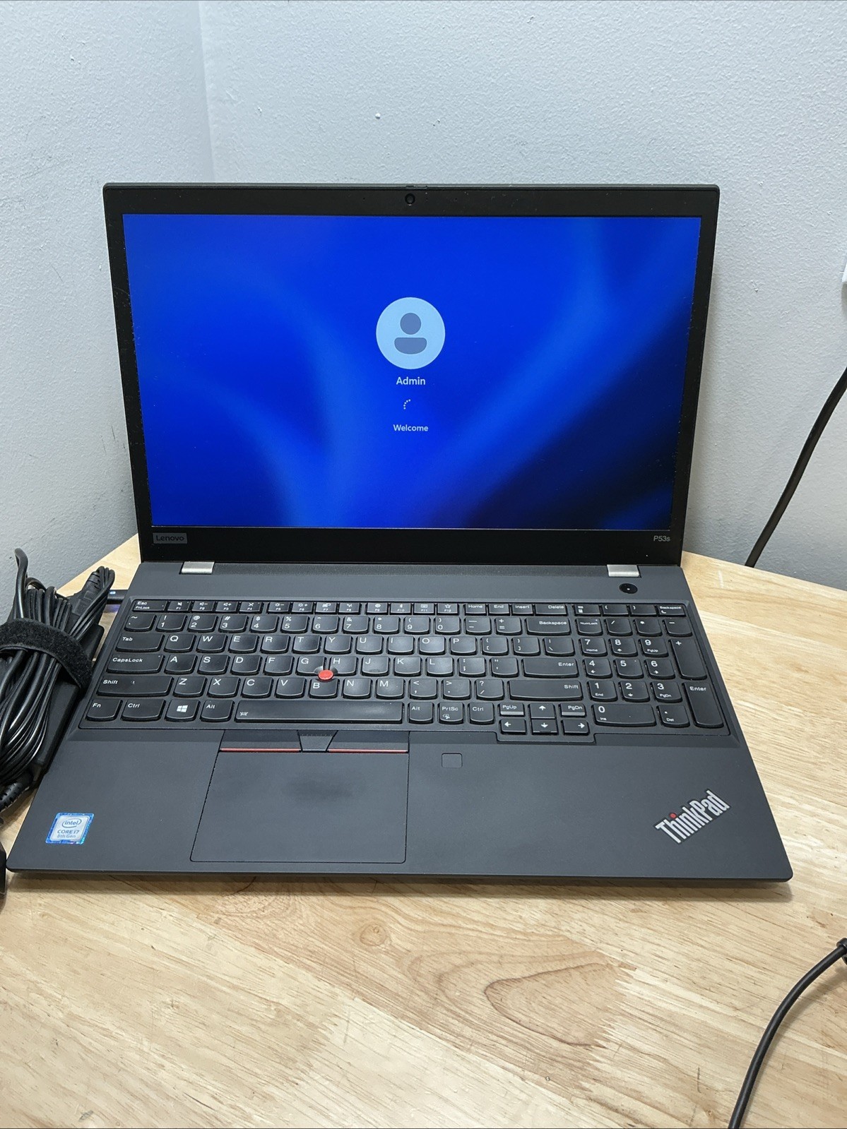 Lenovo ThinkPad P53s, 15.6-Inch Laptop, with Intel Core i7 8th Gen, 256 GB SSD (Solid State Drive), Windows 11 Pro