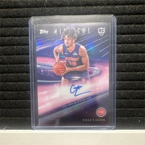 2025-26 Topps Midnight Rookie Horizon Signatures Chaz Lanier RHS-CL Auto RC