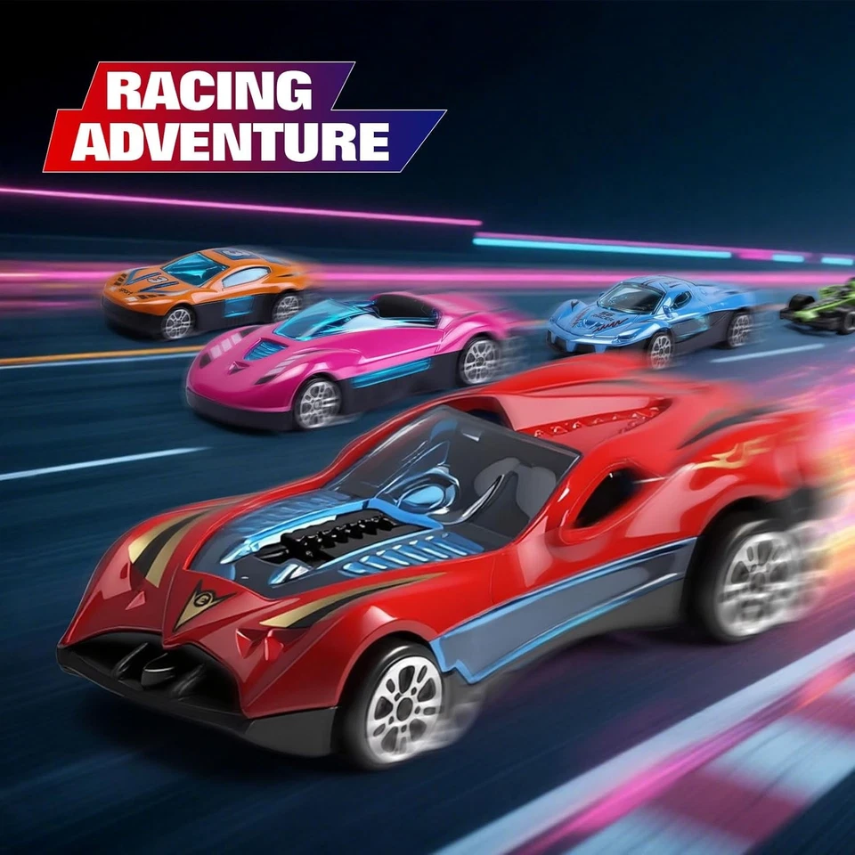 Calendario de Adviento 24 Piezas con Vehículos de Juego - Caja de Juguetes Cuenta Regresiva de Navidad... Foto 3 de 4