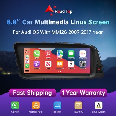 8.9'' Wireless Carplay For Audi Q5 SQ5 MMI 2G Autoradio Radio Stereo Multimedia