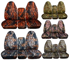 Truck Seat Covers 1994-2002 fits Dodge Ram 40/20/40  Solid Rear Bench  Covers