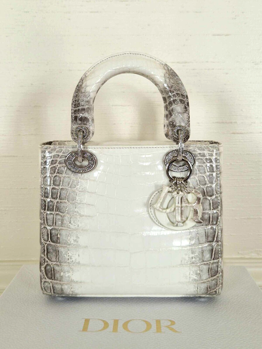RARE Christian Dior Himalayan Himalaya Leather Small Lady Dior Bag