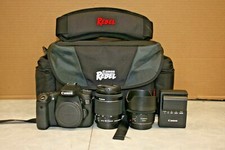 Canon 70D W/18-55mm  50mm lenses With Carry Case and Straps