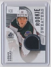 2023-24 SP Game Used Rookie Sweaters Jersey Logan Cooley RC Arizona Coyotes