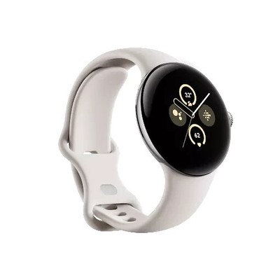 Google - Pixel Watch 2 with Hazel Active Band LTE - Champagne Gold