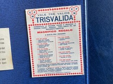 PANINI FIGURINA TRISVALIDA GRANDE RACCOLTA FIGURINE CALCIATORI 60/70