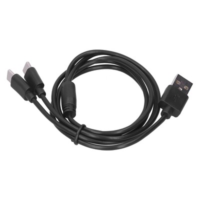 USB To Dual Port TypeC Power Cord 2 In 1 Multi Charging Cable For OSMO P Set