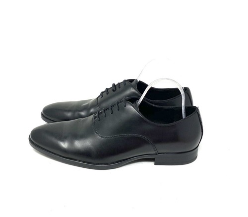 Zara Black Leather Dress Shoes Men's 