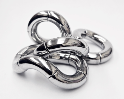 Luxury Die-Cast Metal Tangle Jr. – Artistic Fidget Toy & Desk