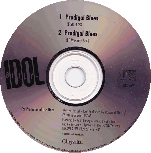 BILLY IDOL - 5" - MAXI CD - PRODIGAL BLUES - SAMMLUNGSAUFLÖSUNG (06) - Bild 16 von 16