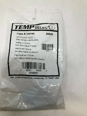 Temp Select 26826 Air Conditioning Control System Seal Kit