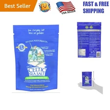 Compact ¼ lb Resealable Bag of Celtic Sea Salt for Cooking Excellence