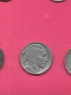 US UNITED STATES BUFFALO NICKEL 1930 P FINE-NICE ANTIQUE  OLD 5 CENT COIN
