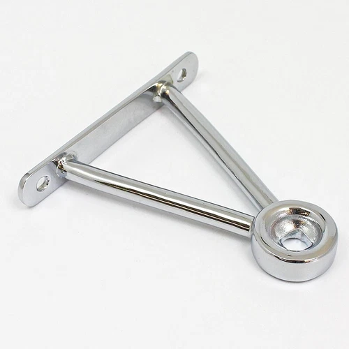 Mirror mounting bracket - Triangular vintage Lucas pattern, 98mm high, 95 x 15mm