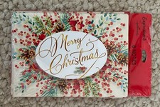 NEW Hallmark Merry Christmas Holiday Cards 8 Card w Envelopes Sealed Package