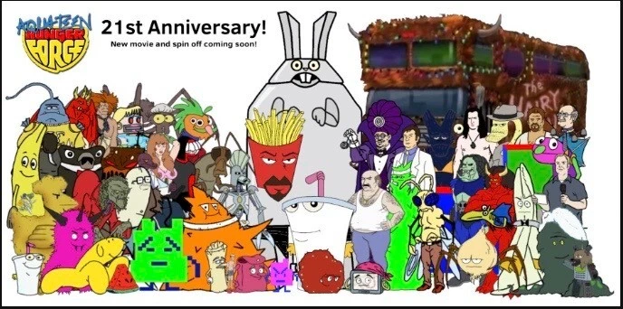 Figuras personalizadas para adultos Swim Aqua Teen Hunger Force hechas por encargo ATHF Foto 2 de 4