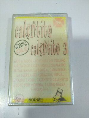 Calentito 3 Alejandro Sanz Rosana Arbelo - Cinta Tape Cassette Nueva 2T