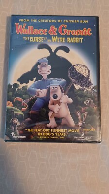 Wallace & Gromit: The Curse of the Were-Rabbit (DVD, 2006, Widescreen) New