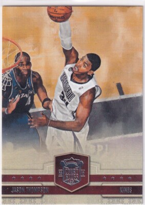 Panini NBA First Year Court Kings 2009-10 No. 33 Jason Thompson Silver 34/99