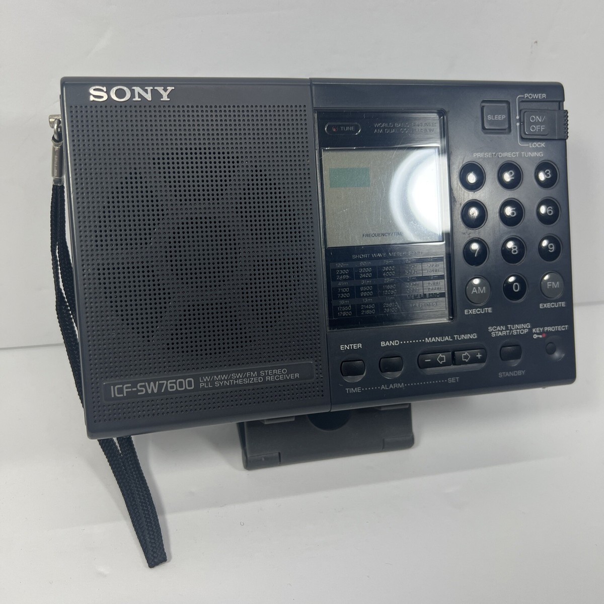 Rare Vintage SONY ICF-SW7600 LW/MW/SW/FM Stereo World Band