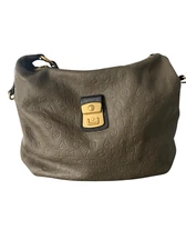 Marc By Marc Jacobs Olive Gray Cow Leather Hobo Bag