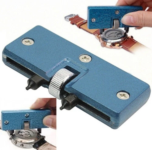Adjustable Watch Repair Tool Kit Back Case Opener Cover Remover Screw Wrench Kit