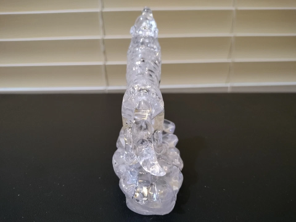 Rompecabezas Beverly & Jeruel 3D Cristal Plata Lobo - Montado Foto 4 de 4