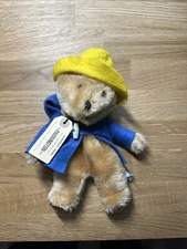 Vintage Paddington Bear Plush Stuffed Animal Darkest Peru Eden Toys 1975 