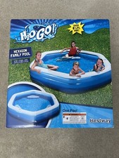 Bestway H2O Go Hexagon Family Pool 8-1/2 