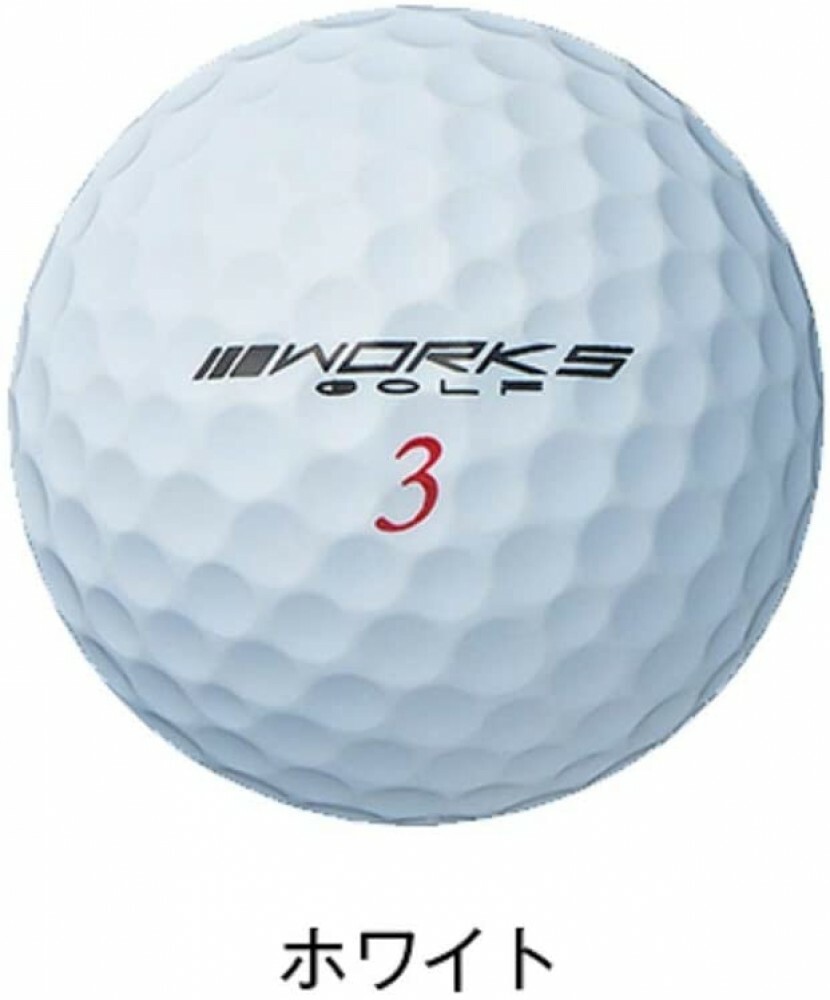 WORKS GOLF Japan Golf Ball Hisho 2020 High Rebound Long Distance 1