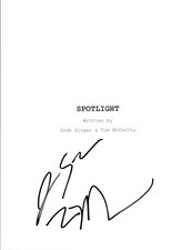 Josh Singer & Tom McCarthy Signed Autographed SPOTLIGHT Full Movie Script COA 