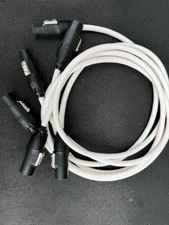 {6} Lot: Lex Powercon Type  5 Ft Extension Jumper Cable  NEUTRIK PE700J 20A 250