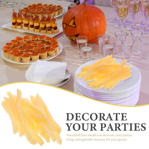 30Pcs Fake Bread Artificial Food Simulation French Fries Model Drawing Display - Picture 2 of 11
