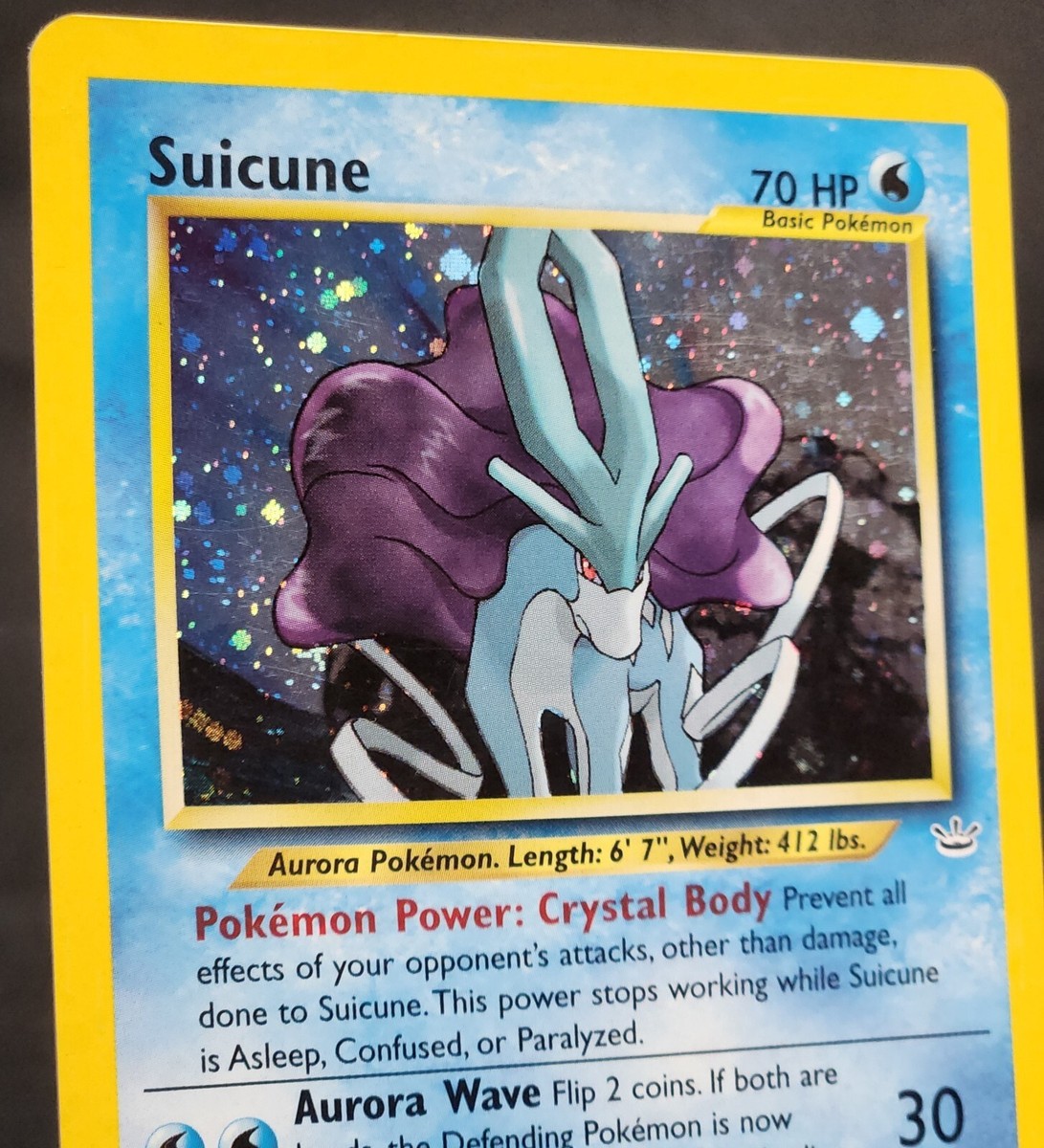 Pokemon Suicune Double Holo Rare - 14/64 Neo Revelation | eBay